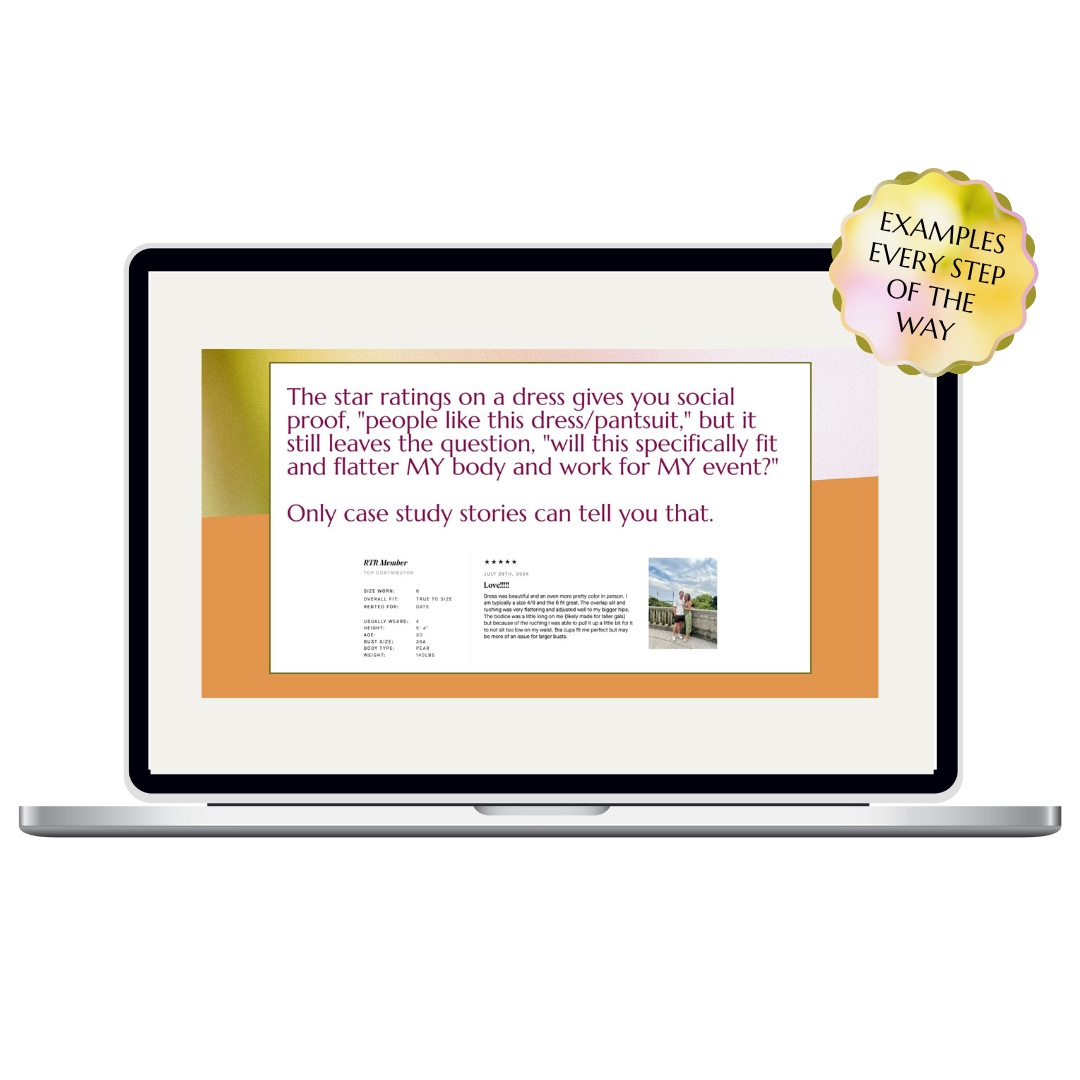 Case Study Sprint lesson example — examples every step of the way